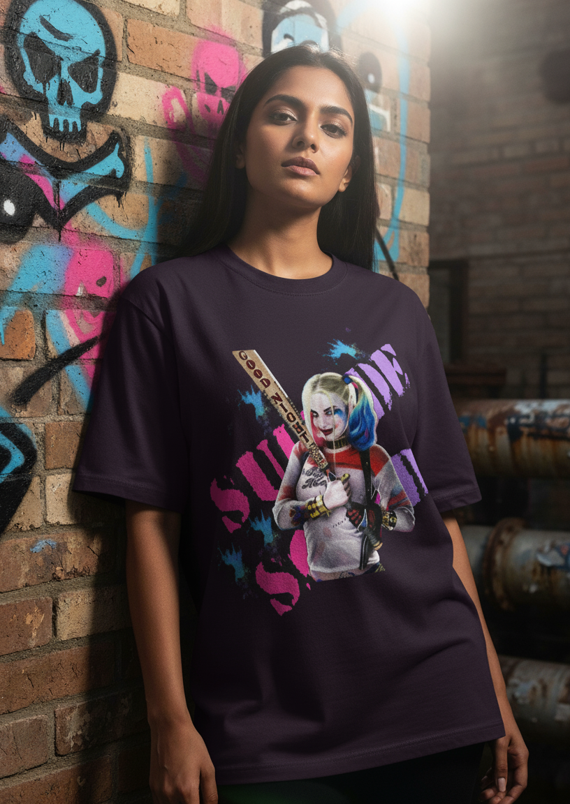 Suicide Squad - Oversized Classic T-Shirt (2 Colors)