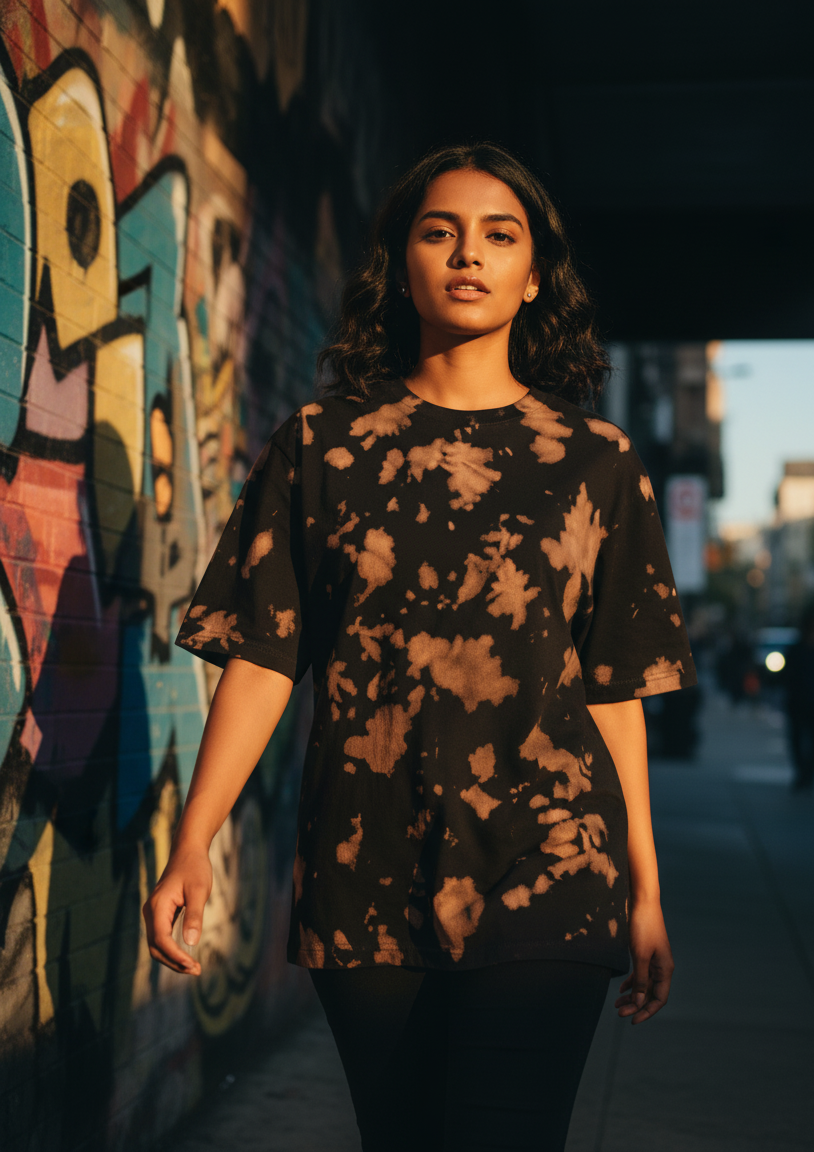 Tie Dye - Unisex Oversized T-Shirt (5 Colors)