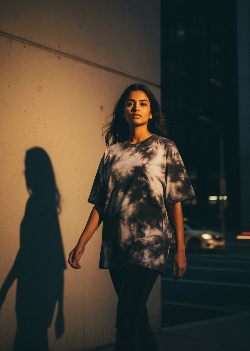 Tie Dye - Unisex Oversized T-Shirt (5 Colors)