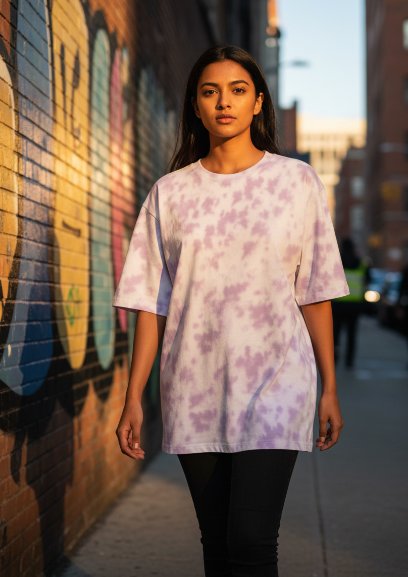 Tie Dye - Unisex Oversized T-Shirt (5 Colors)