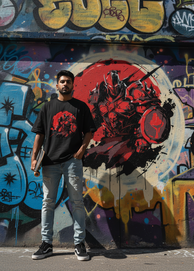 Warrior - Oversized Classic T-Shirt