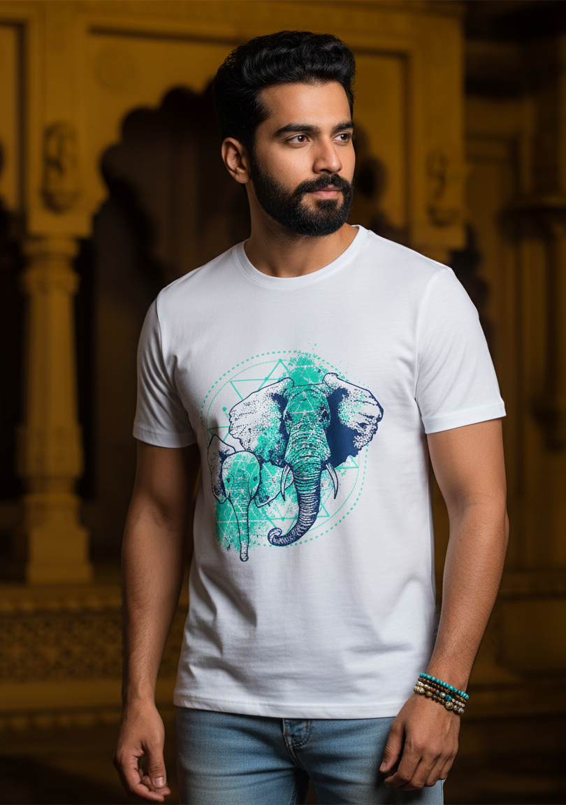 Elephant & Kid -  Supima Cotton Tee