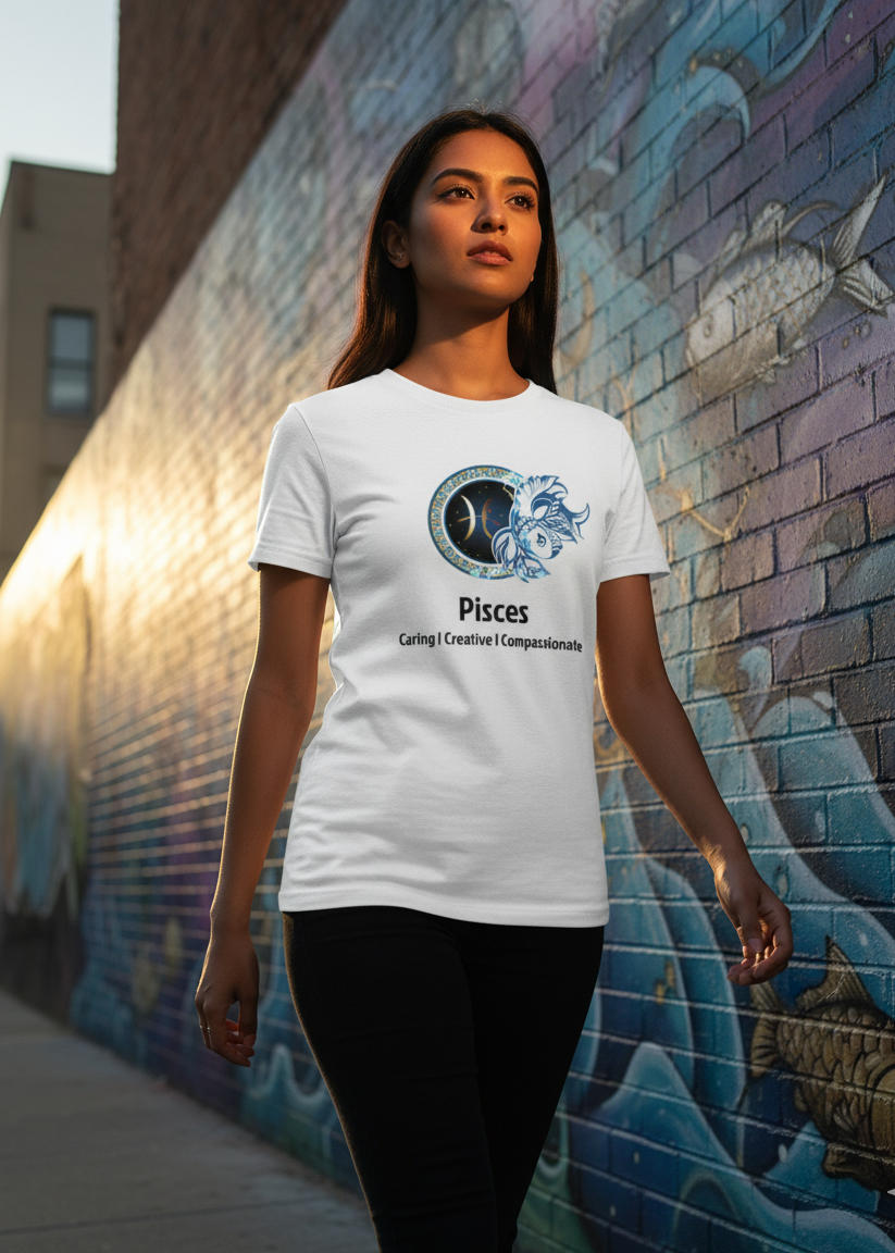 Zodiac Pisces - Women's Basic T-Shirt
