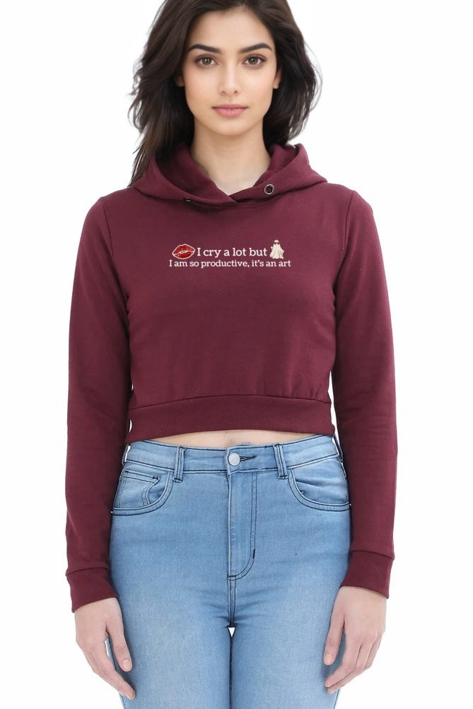It's an Art - Taylor Swift - Crop Hoodies