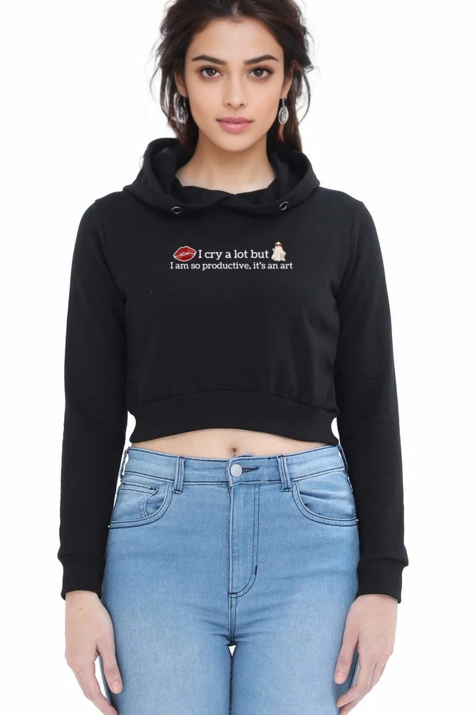 It's an Art - Taylor Swift - Crop Hoodies