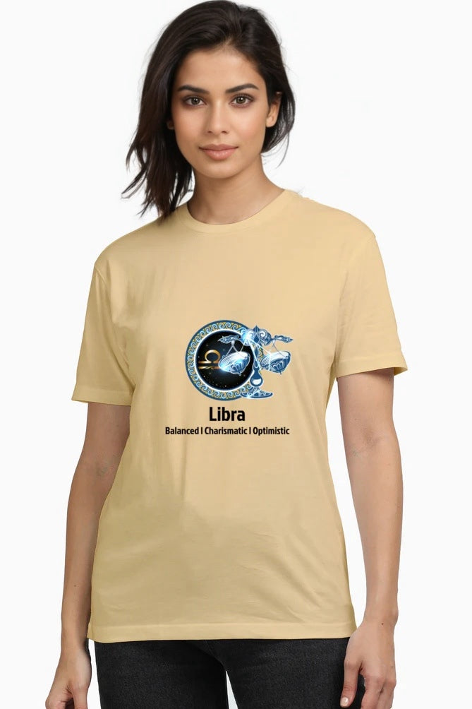 Libra - Zodiac Women's Supima Cotton Tee