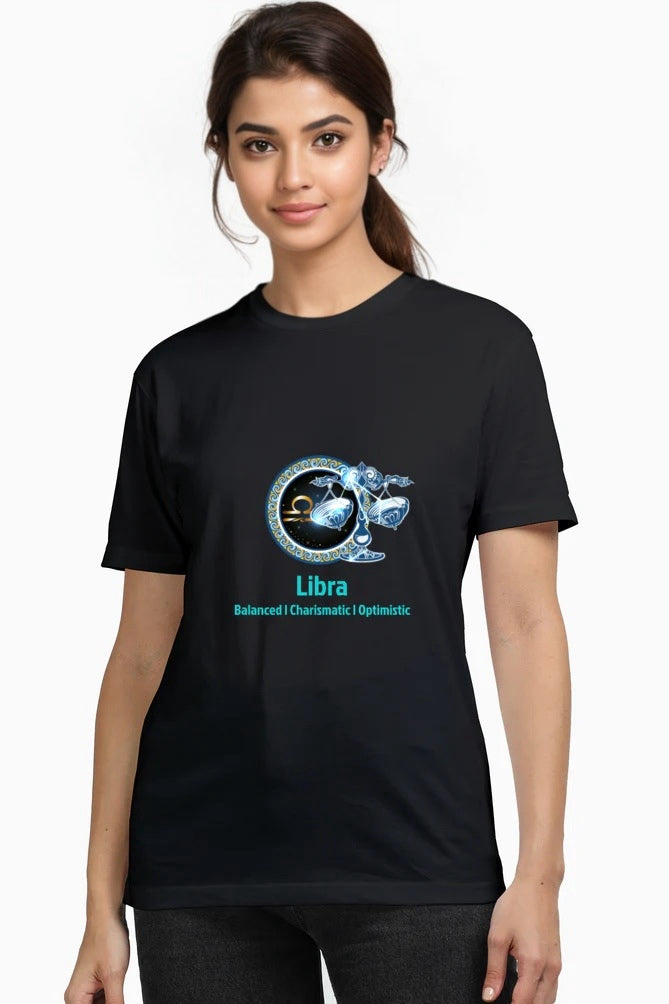 Libra - Zodiac Women's Supima Cotton Tee