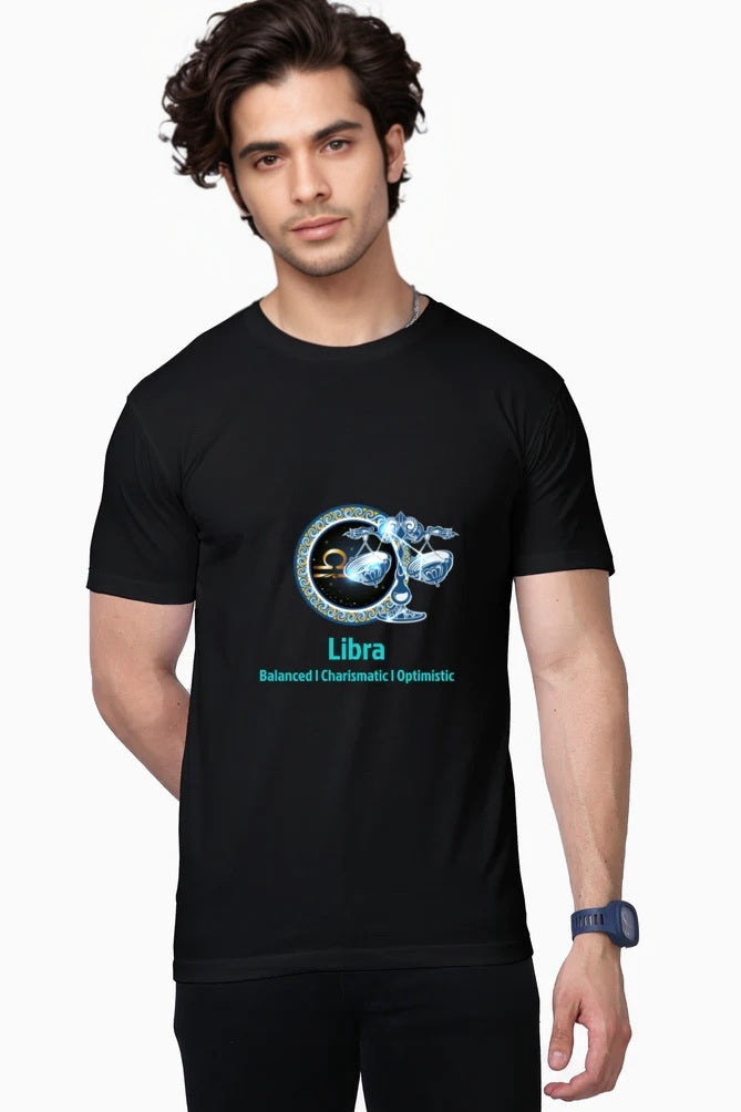 Libra - Zodiac Men's Supima Cotton Tee