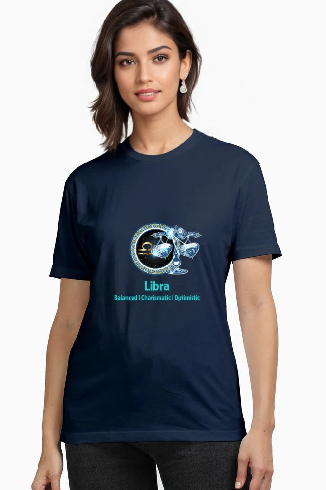 Libra - Zodiac Women's Supima Cotton Tee