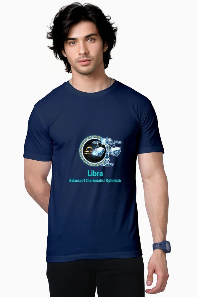 Libra - Zodiac Men's Supima Cotton Tee