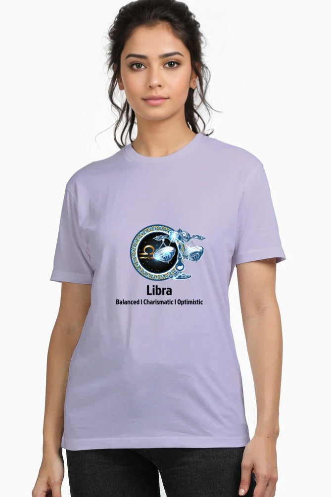 Libra - Zodiac Women's Supima Cotton Tee