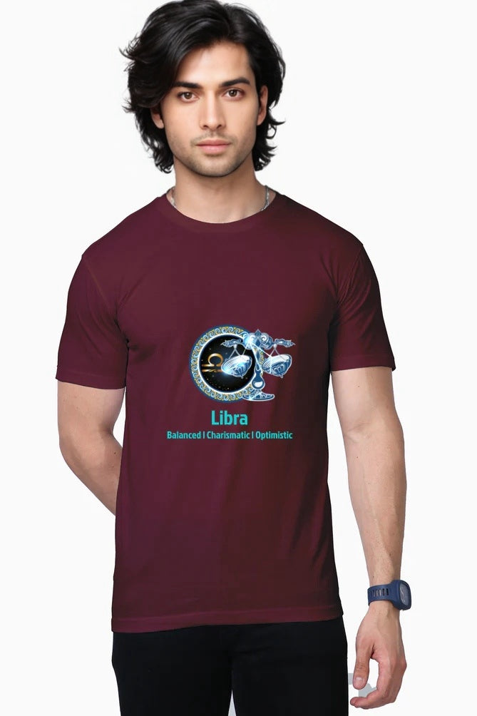 Libra - Zodiac Men's Supima Cotton Tee