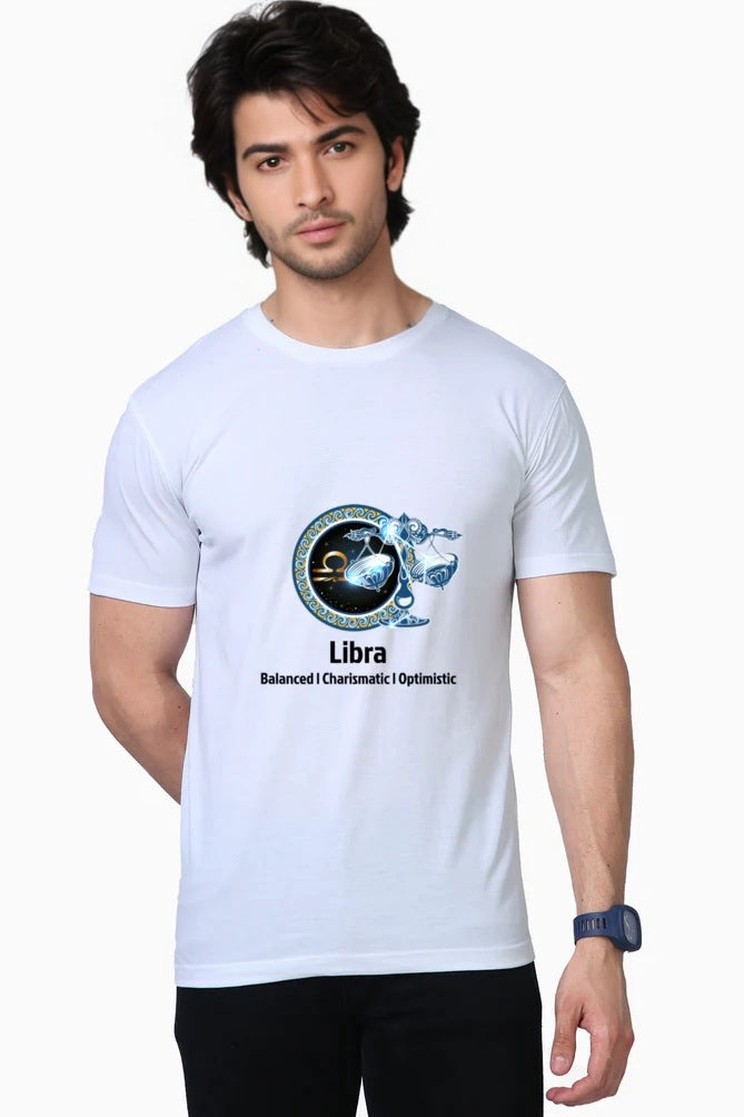 Libra - Zodiac Men's Supima Cotton Tee
