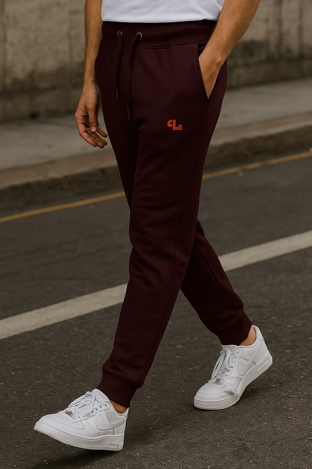 Maroon Joggers