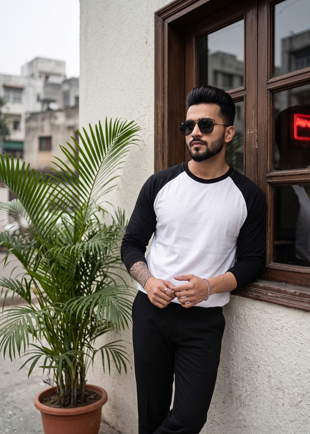 Raglan Sleeve T-Shirt (3 Colors)