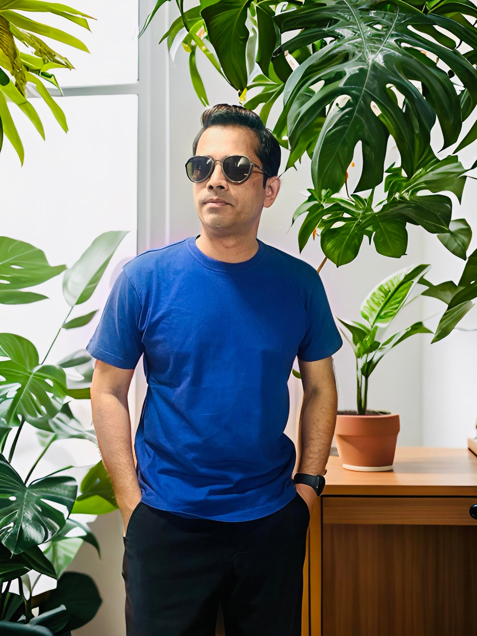 Plain - Men's Basic T-Shirts (8 Variants)