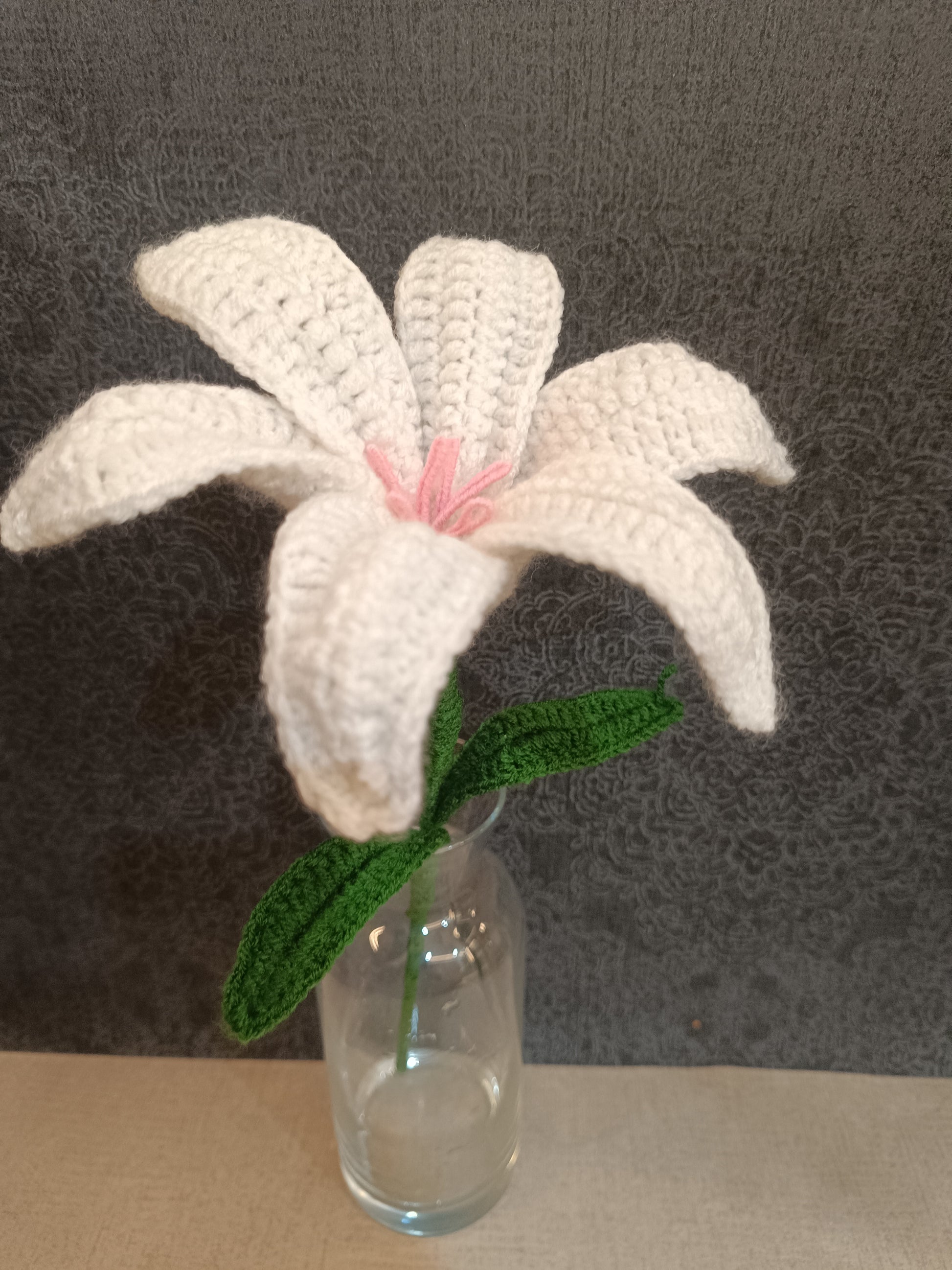 Crochet - White Lily