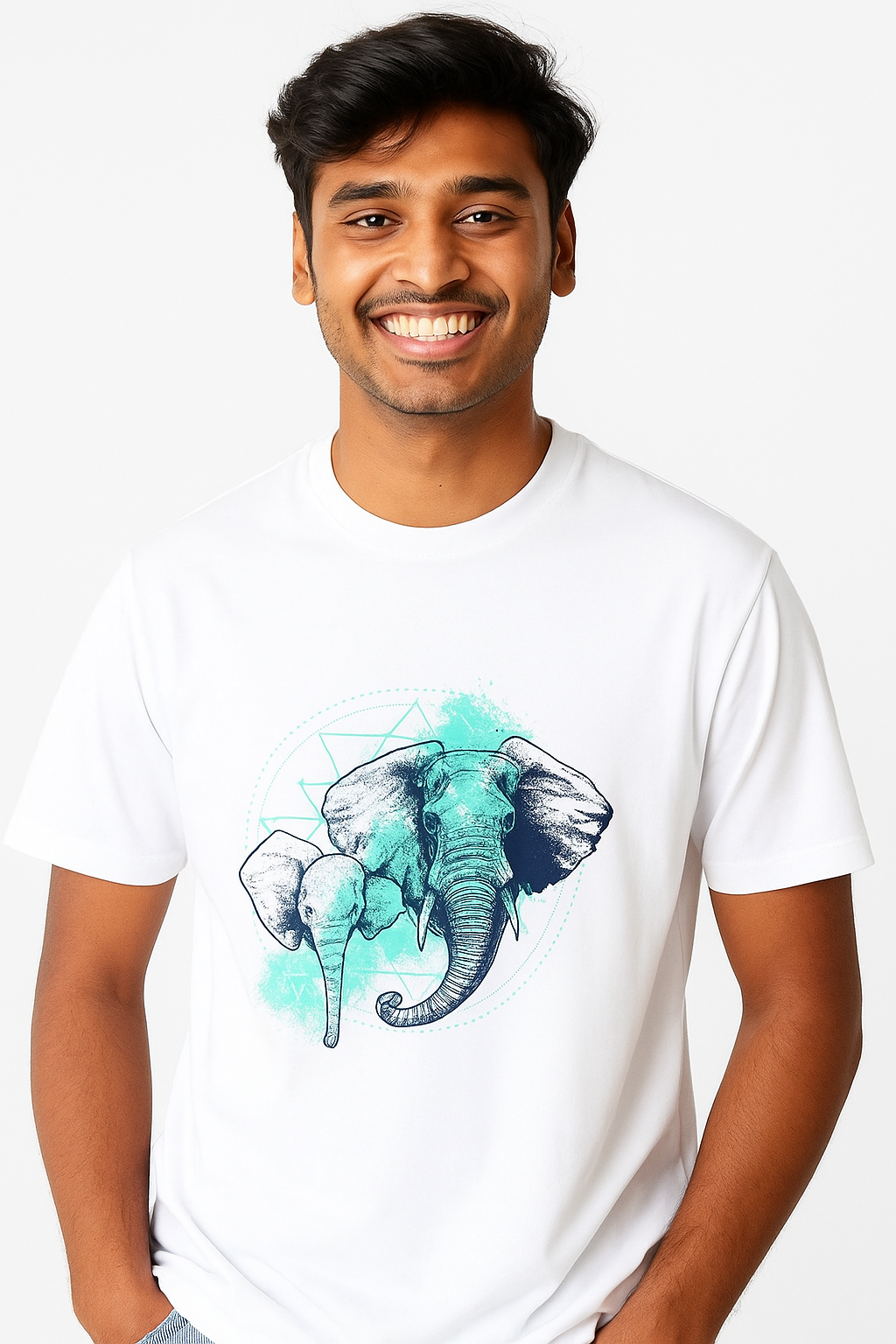 Elephant & Kid -  Supima Cotton Tee