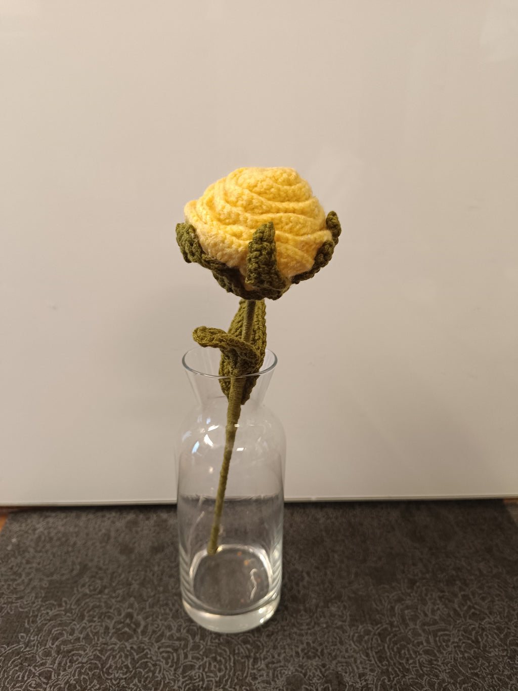 Crochet - Yellow Rose